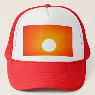 Orangensonne Truckerkappe