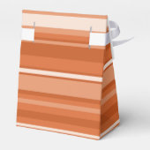 Orangenstreifen Geschenkschachtel (Rückseite)