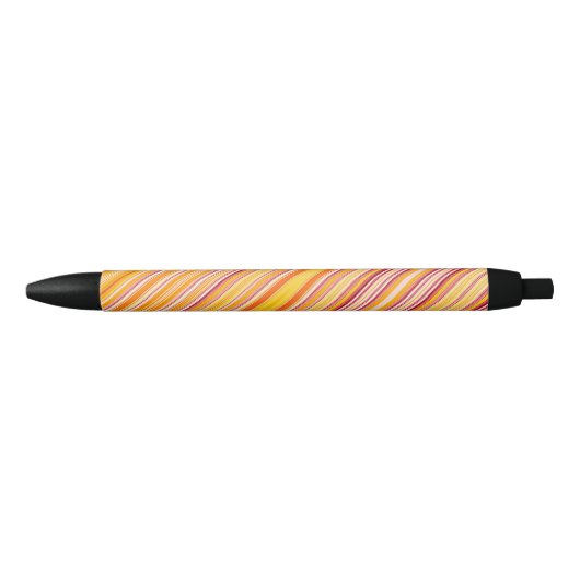 Orangenstreifen Kugelschreiber (Vorderseite)