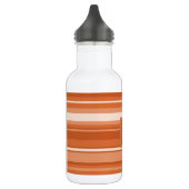 Orangenstreifen Trinkflasche (Links)