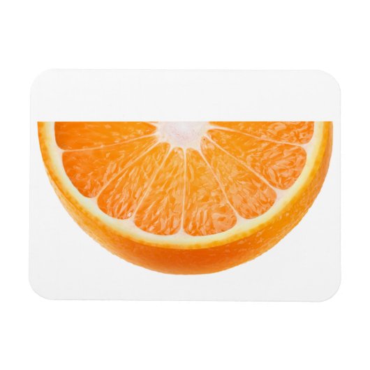 Orangenstück Magnet (Horizontal)