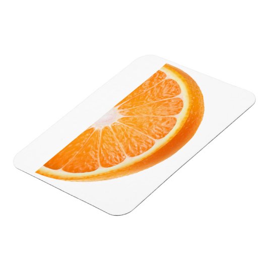 Orangenstück Magnet (Linke Seite)