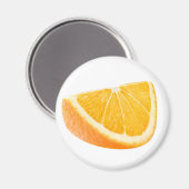 Orangenstück Magnet (Vorderseite/Rückseite)