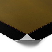 Orangentapete Nr. 3 Poster (Ecke)