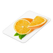 Orangenteile Magnet (Linke Seite)