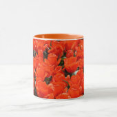 Orangentulpen Tasse (Zentrum)