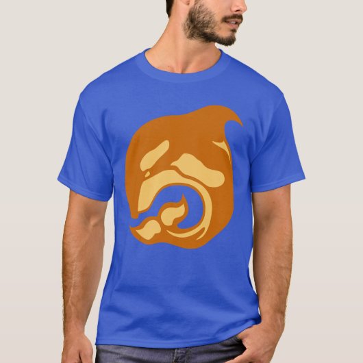 Orangenwal T-Shirt (Vorderseite)