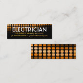 Orangenzähler Mini Visitenkarte (Vorne/Hinten)