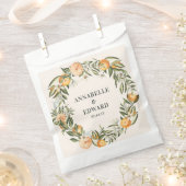 Orangenzitrus botanische Hochzeit danke Ihnen Geschenktütchen (Ausgeschnitten)
