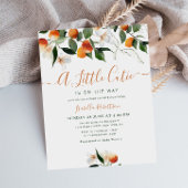 Orangenzitrus kleine Süsse Babydusche