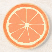 Orangenzitrusfruchtschneide-Untersetzer Getränkeuntersetzer (Vorne)