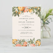 Orangenzitruskraut Botanische Hochzeit (Stehend Vorderseite)