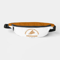 Oranger Cheerleader Personalisierte High School