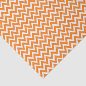 Oranger Chevron Seidenpapier (Ausschnitt)