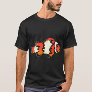 Oranger Clownfisch T-Shirt