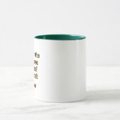Oranger Fuchs mit Mond Tasse (Zentrum)