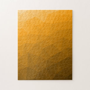 Oranger geometrischer Maschenverlauf mit Farbverla Puzzle