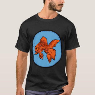 Oranger Goldfisch T-Shirt
