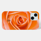 Oranger Handyhülle für Rose Case-Mate iPhone Hülle (Rückseite (Horizontal))