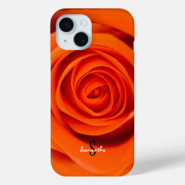 Oranger Hüllen Telefongehäuse