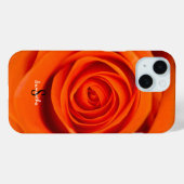Oranger Hüllen Telefongehäuse (Rückseite (Horizontal))
