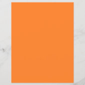 Oranger Hund mit Knochen, Werbung für Hunde Walker Flyer (Hinten)