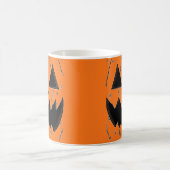 Oranger Jack O' Lantern Kaffeetasse (Mittel)