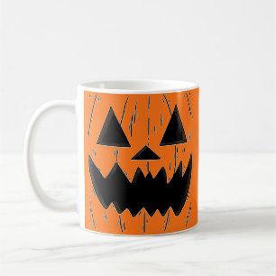 Oranger Jack O' Lantern Kaffeetasse