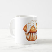 Oranger Kürbismuffin Kaffeetasse (Vorderseite Links)