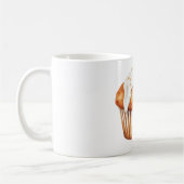 Oranger Kürbismuffin Kaffeetasse (Links)