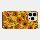 Oranger Mohn iPhone Hülle (Rückseite (Horizontal))