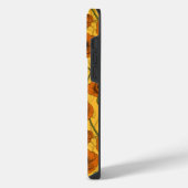 Oranger Mohn iPhone Hülle (Linke Seite)