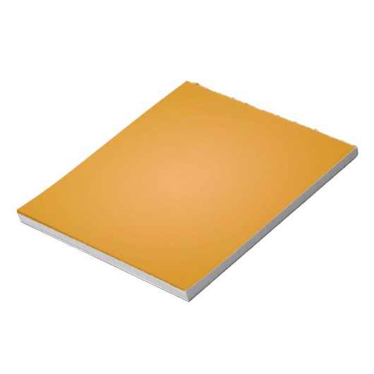 Oranger Notizbuchdeckel mit glatter Textur Notizblock (Rotiert)