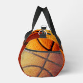 Oranger Pickeliger Basketball, Duffle Bag (Rechts)