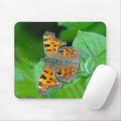 Oranger Schmetterling Mousepad (Mit Mouse)