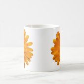 Oranger Studentenblume Kaffeetasse (Mittel)