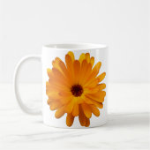 Oranger Studentenblume Kaffeetasse (Links)