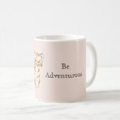 Oranger Tiger Kaffeetasse (VorderseiteRechts)