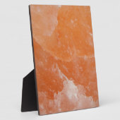 Orangeralstein Fotoplatte (Seite)