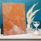 Orangeralstein Fotoplatte (Seite)