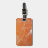 Orangeralstein Gepäckanhänger (Vorderseite vertikal)