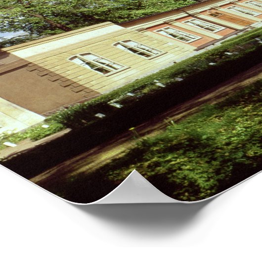 Orangerie Botanischer Garten Poster (Ecke)