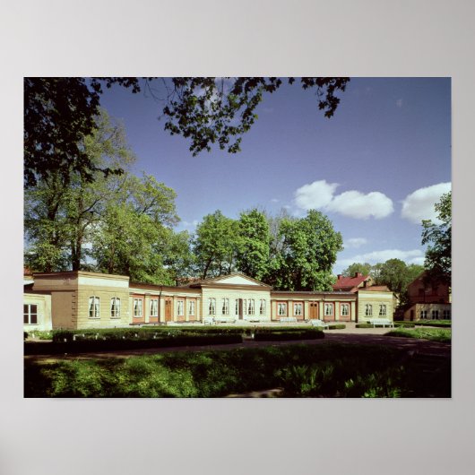 Orangerie Botanischer Garten Poster (Vorne)