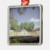 Orangerie Botanischer Garten Silbernes Ornament (Links)