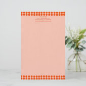 Orangerie Briefpapier (Stehend Vorderseite)