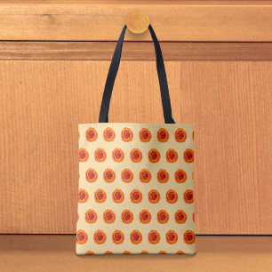 Orangerose Nahtloses Muster Tote Bag Tasche