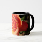 Orangerose Tasse (VorderseiteRechts)