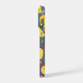 Oranges and paint splashes iPhone hülle (Linke Seite)