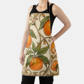 Oranges Art Nouveau Muster Schürze (InSitu)