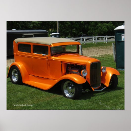 Oranges Auto Poster (Vorne)